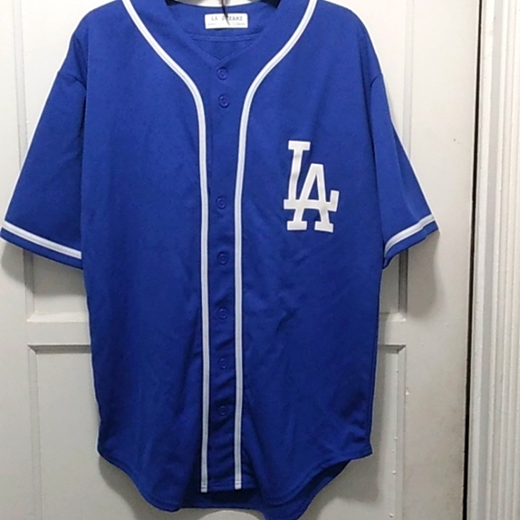New Sporty L.A. Dodgers Blue Jersey - Picture 2 of 4